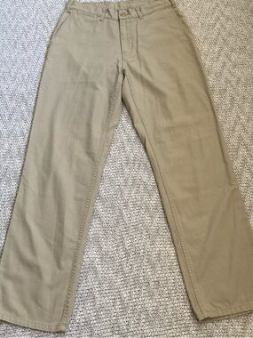 Patagonia Men's Organic Cotton Duck Canvas Pants Khaki Size 31 Gorpcore Utility